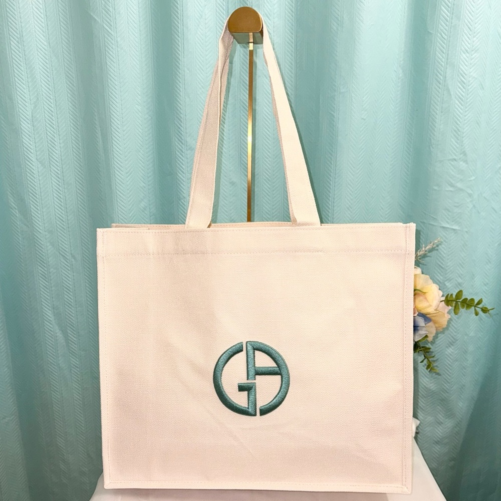 🎉 HOST PICK 🎉 NWT - Giorgio Armani Canvas Tote Bag